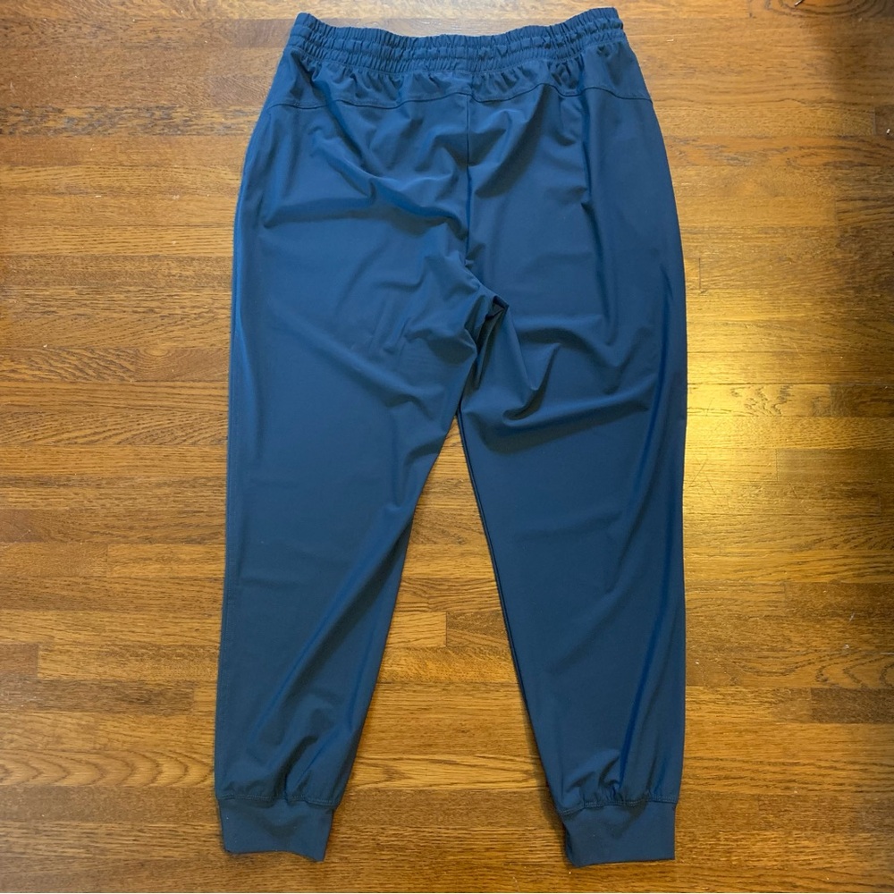 Medium Blue Joggers with Elastic Waist - large - Picture 3 of 11
